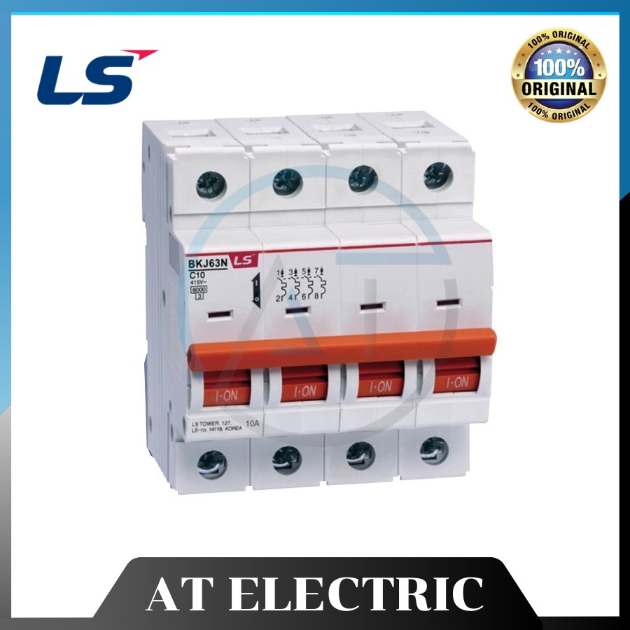 MCB LS BKJ63N 4P 16A