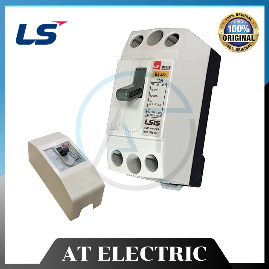 MCCB LS BS32c w/c (có vỏ) 6A