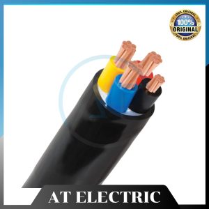 Dây điện tròn mềm 4 lõi bằng nhau, ruột đồng Lion VVCm-4×2.5-(4×50/0.25) – 300/500V