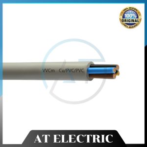 Dây điện tròn mềm 4 lõi ruột đồng VVCm 4×1.5mm2 Lion
