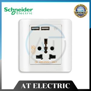 Thiết Bị Schneider KB42616USB_WE_G19