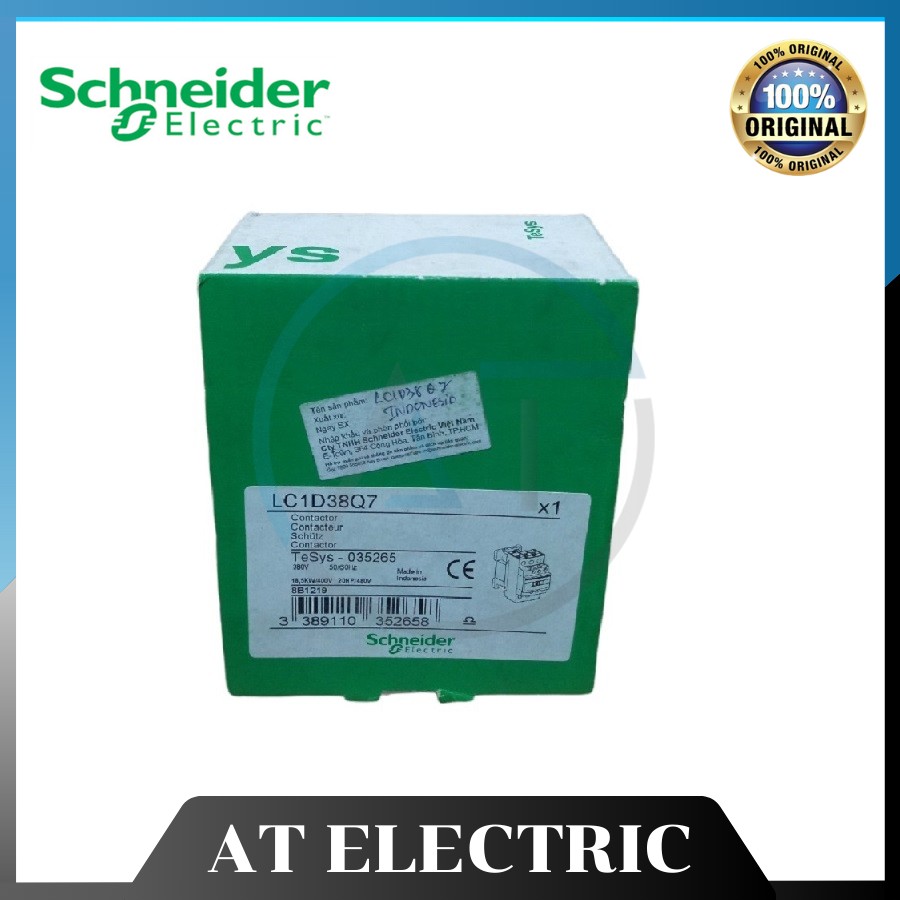 Khởi Động Từ Schneider LC1D38Q7