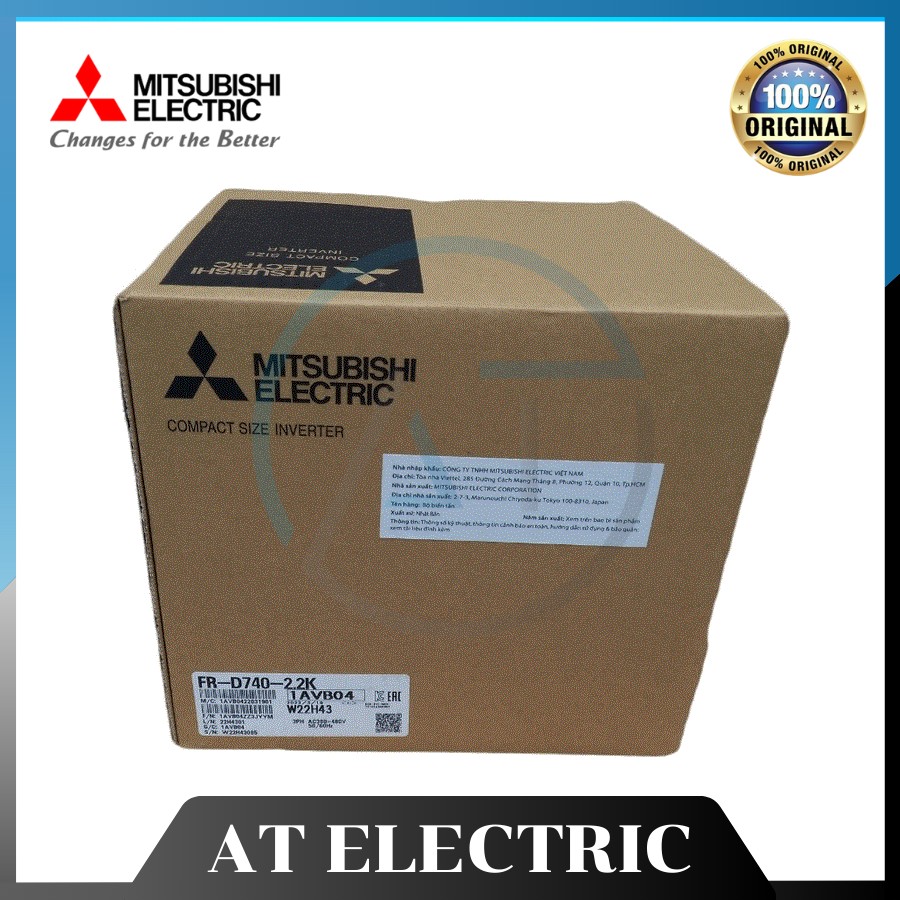 Biến Tần Mitsubishi FR-D740-2.2K