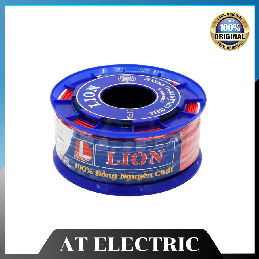 Cáp điện mềm 1 ruột đồng VCm-6.0mm² – 450/750V